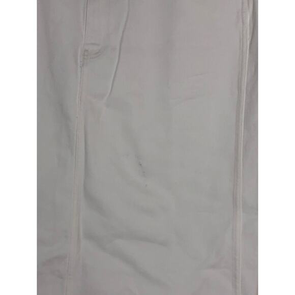 J. Crew Skirt Jean Denim A-Line Pencil Midi 5-Pocket Design White NWT Size 16 - Picture 6 of 11